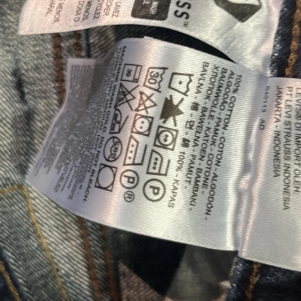 Levi's 527 Boot Cut Jeans Men's Size 38x30 Blue Denim Medium Wash Cotton Cowboy
